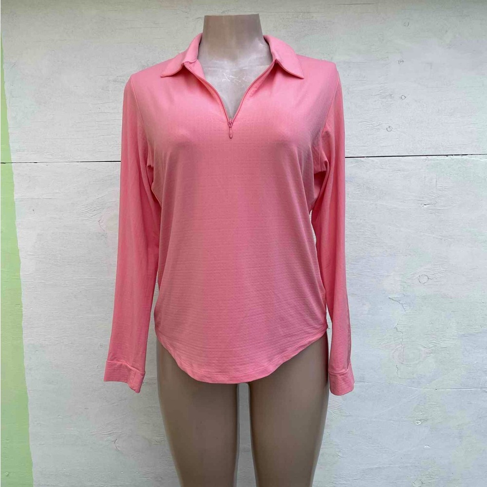 IBKUL Pink Long Sleeve Women's Blouse